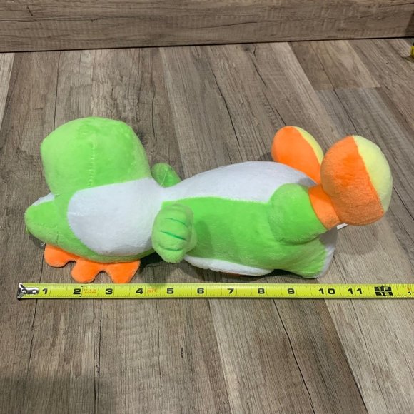 Super Mario World Plush Green Yoshi Soft Toy Stuffed Plush Animal Doll 12" - Picture 4 of 6